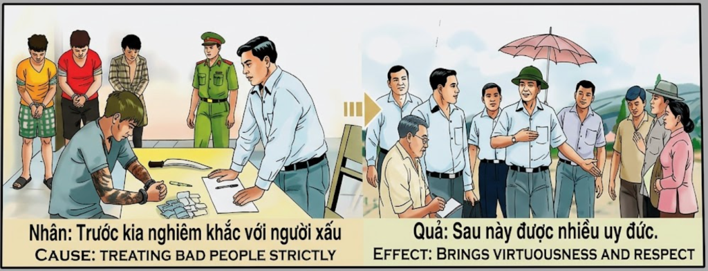 Tranh Nhân Quả Original