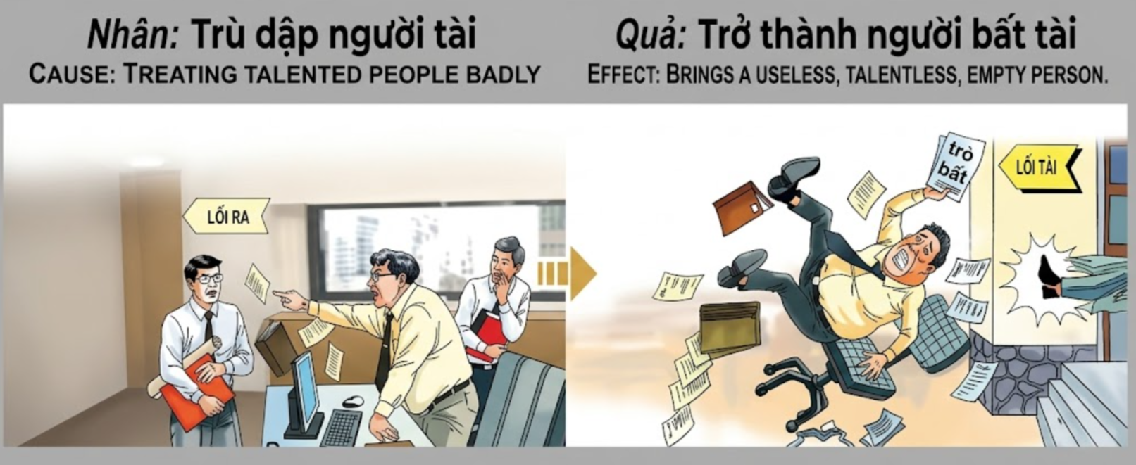Tranh Nhân Quả Original