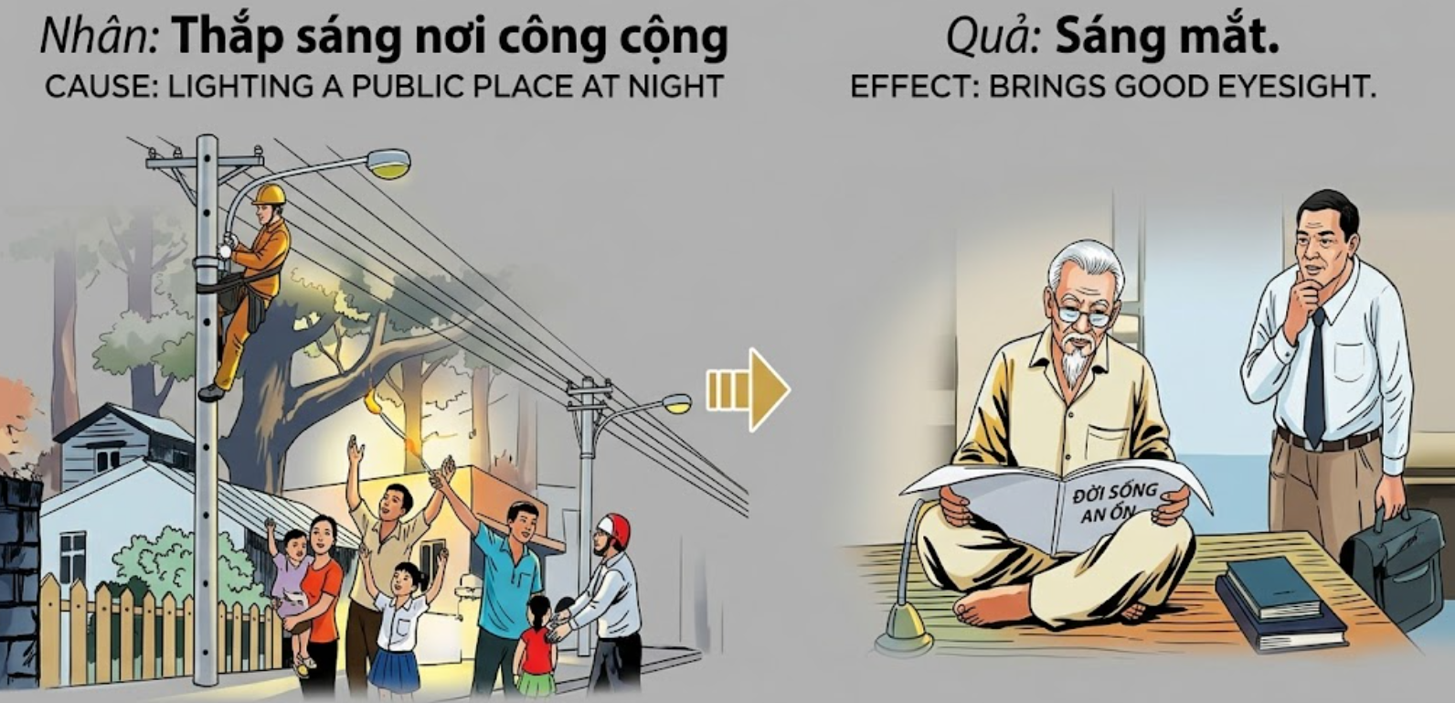 Tranh Nhân Quả Original