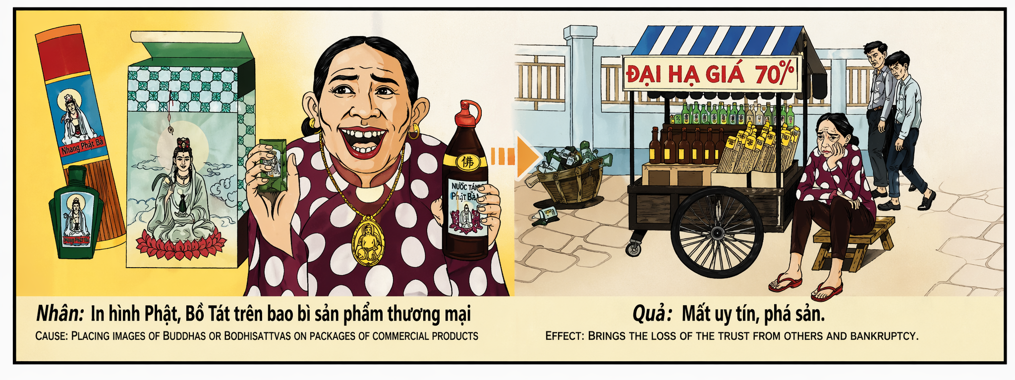 Tranh Nhân Quả Original