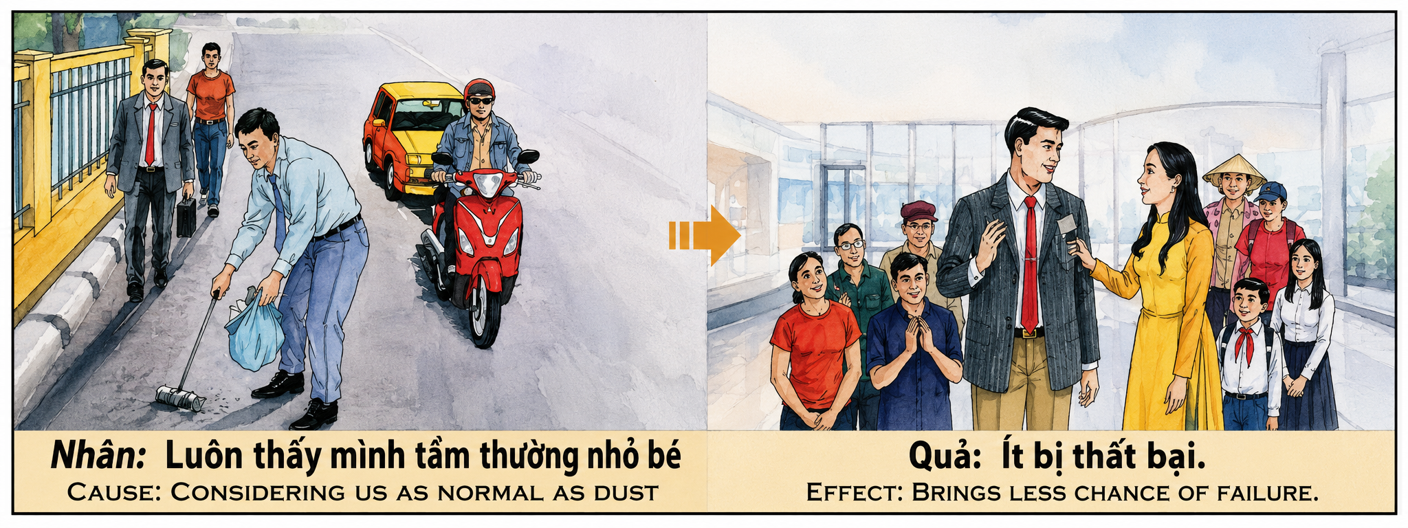Tranh Nhân Quả Original